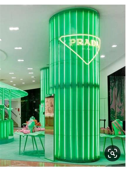 prada's 'hyper leaves' take over galeries lafayette's flagship store 